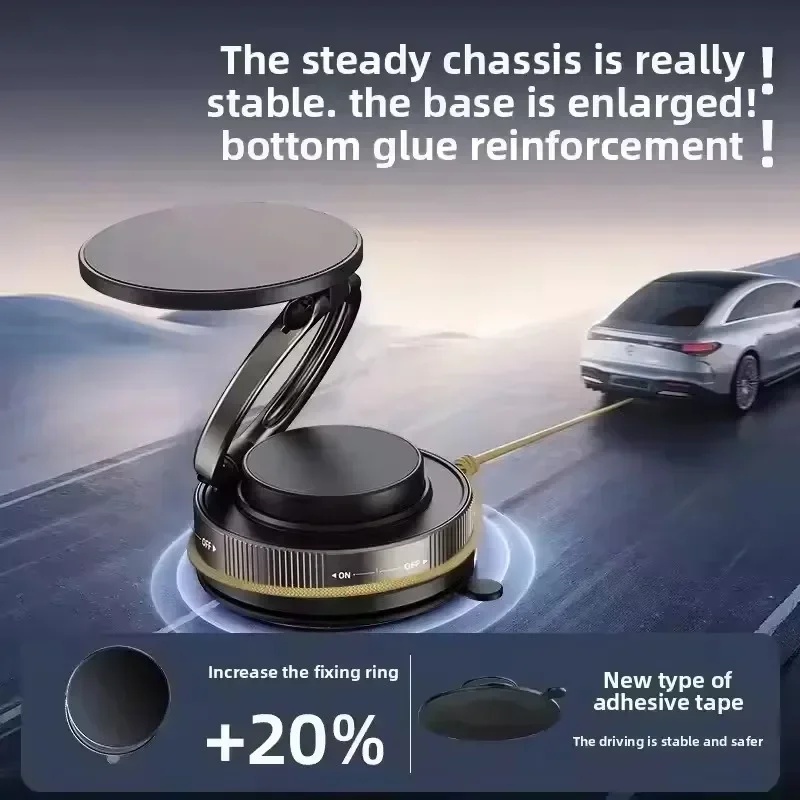 New vacuum magnetic car phone  - Car Vacuum recension och pris