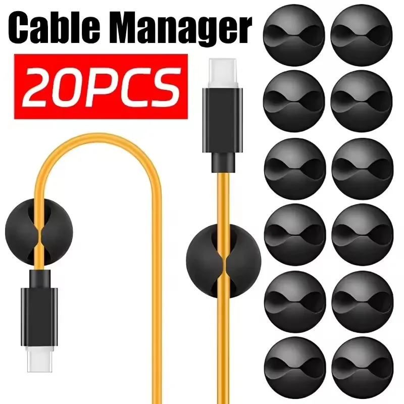 Desktop Cable Clips Portable A - Car Cable Organizer recension och pris