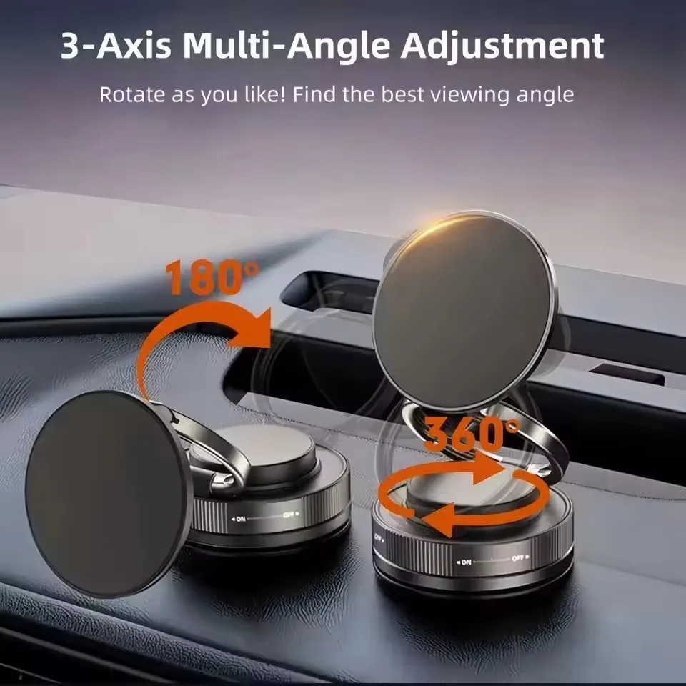 Upgraded 360°Vacuum Magnetic P - Car Phone Holder recension och pris