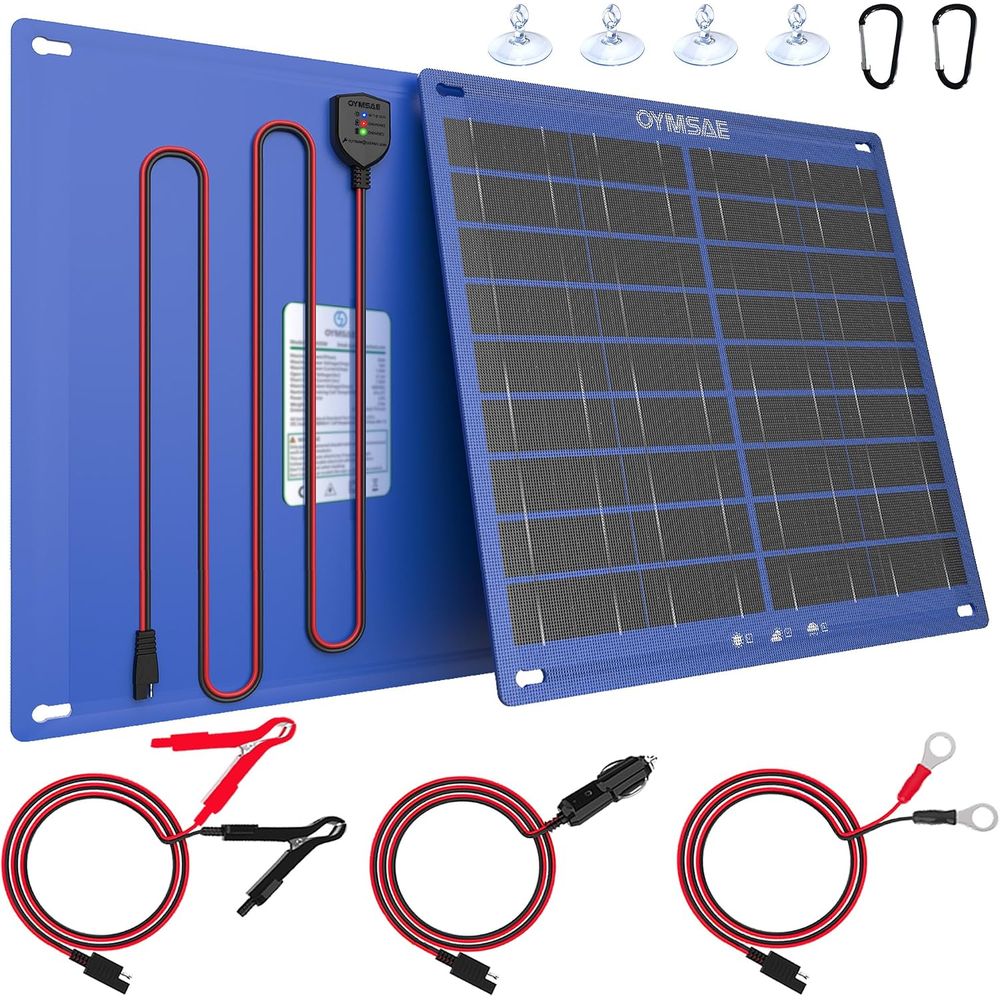 30W Solar Car Battery Charger  - Car Charger recension och pris