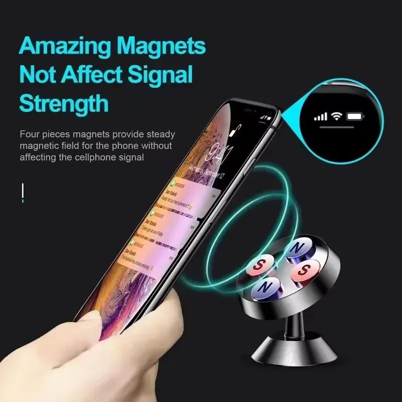 Magnetic Car Phone Holder Magn - Car Phone Holder recension och pris