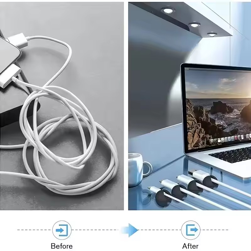 5/50Pcs Mini Cable Winder Orga - Car Cable Organizer recension och pris
