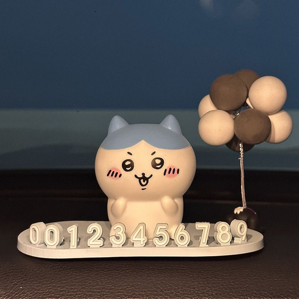2026 Chiikawa Parking Number P - Car Accessories Japanese recension och pris