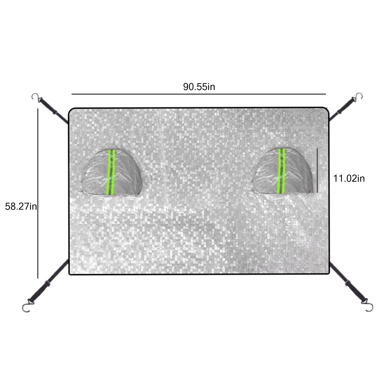 Universal Car Windshield Mirro - Windshield Sun Shade recension och pris