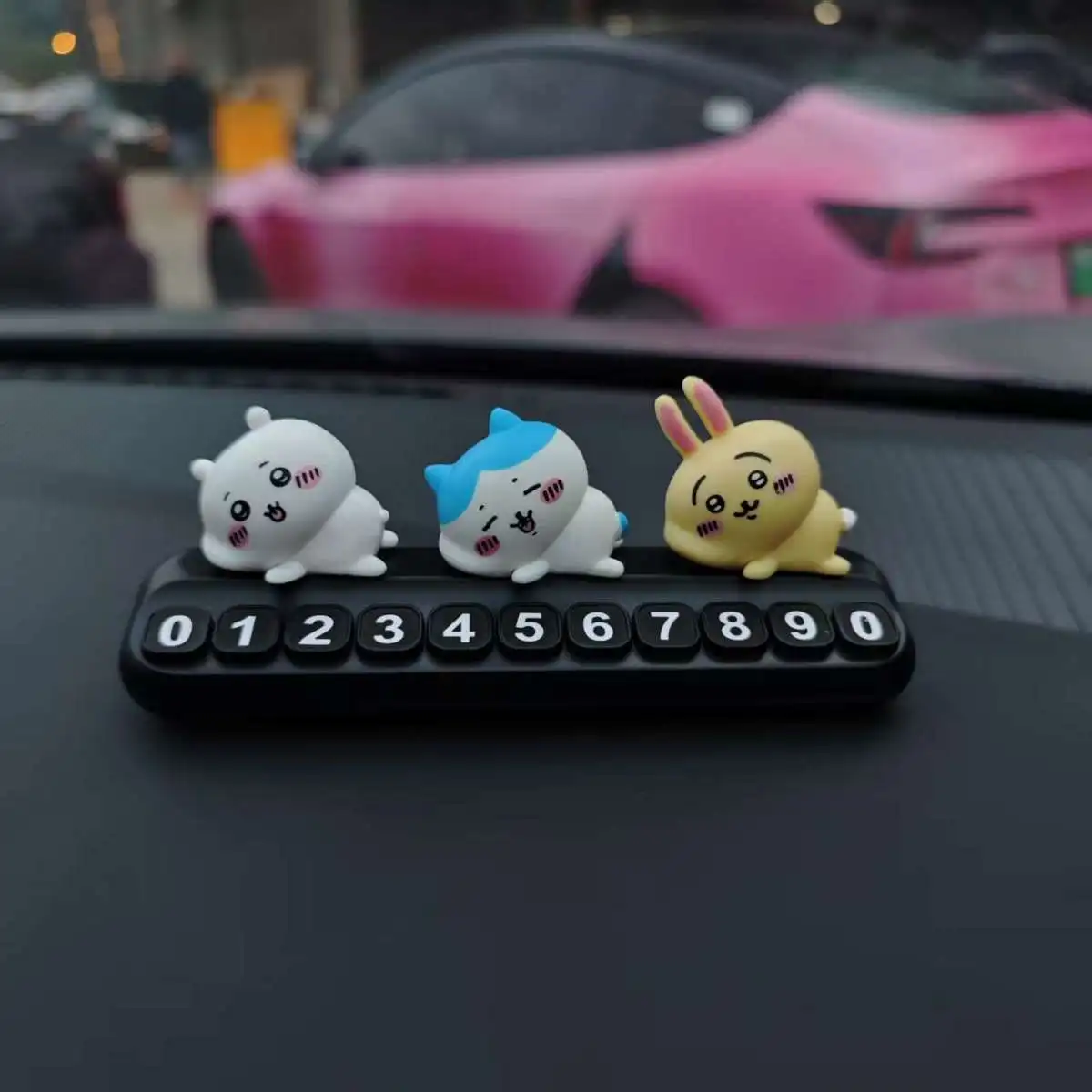 Chiikawa Temporary Parking Num - Car Accessories Japanese recension och pris