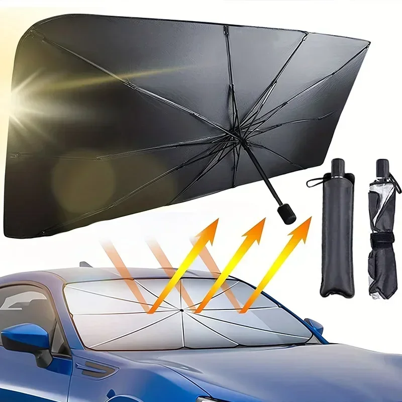 Car Parasol Inside The Front W - Windshield Sun Shade recension och pris