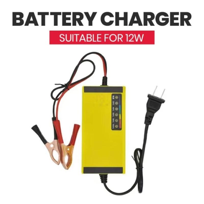 12V 4AH-20AH Car Battery Charg - Car Charger recension och pris